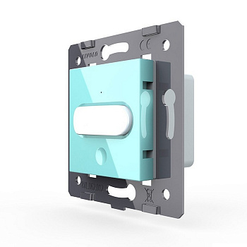 Датчик движения с сенсорным выключателем, цвет зеленый (механизм) Livolo