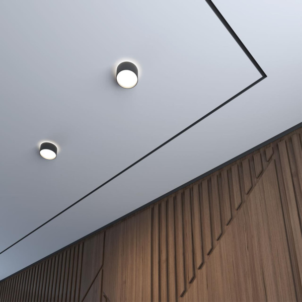 Св-к накл.IP20 LED 18W вниз/6W вверх 85-265V 4000K ORO черный NOVOTECH