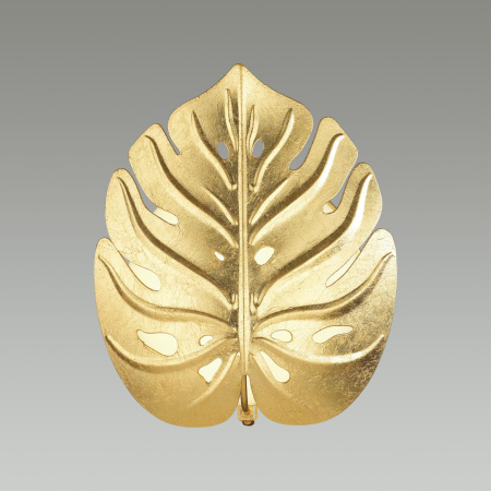 Бра G9 2*5W JUNGLE золотистый/белый/стекло ODEON LIGHT