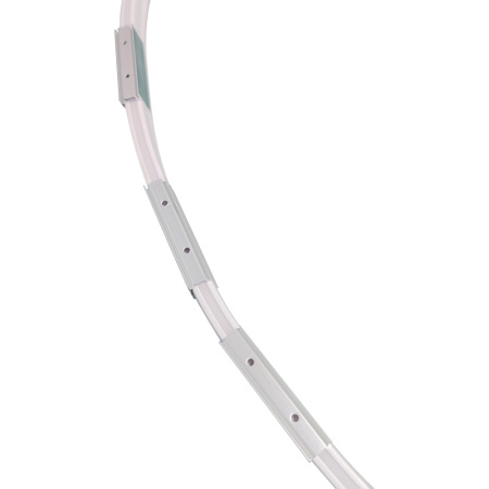 09-132-5 Алюминиевый держатель для светодиодного одностороннего неона мини (8*16мм), уп. 5шт арт. 17-32/34/35/36/37/38 APEYRON