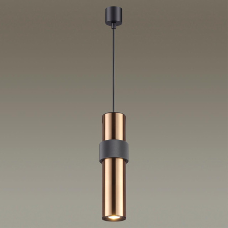 Подвес GU10 5W 220V AFRA золотой/черный ODEON LIGHT