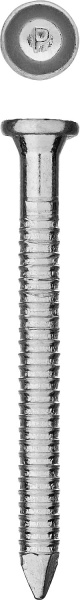 Гвозди ершеные с конической головкой, оцинкованные, 50 х 4.0 мм, 5 кг, ЗУБР