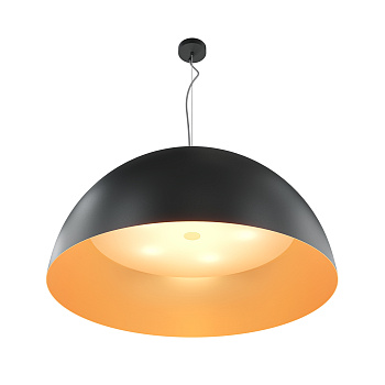 Подвесной светильник 5*E27 60Вт Черный и Золото IP20 Dome MOD169PL-05GB1 Maytoni