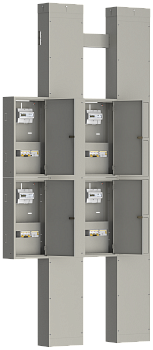 Устройство этажное распред. УЭРМ-33 на 3 кв. с 3ф вводом характер. D IEK