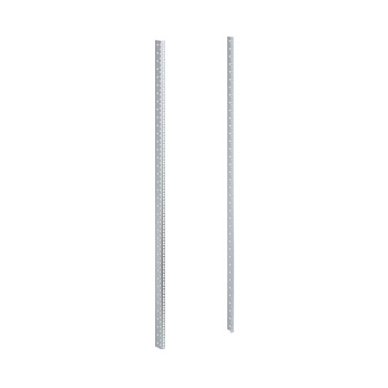 Вертикальные монтажные профили 38U, "L" для напольных 19" IT-корпусов ДКС серии CQE, 2шт DKC