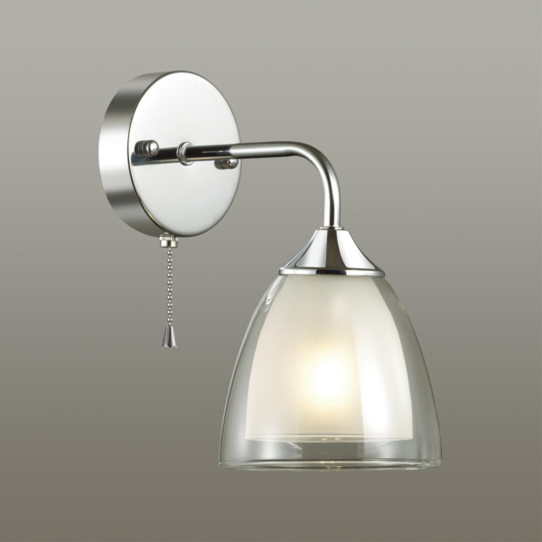 Бра с выкл.E14 1*60W 220V TOBY хром LUMION