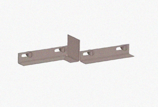 Соединитель-переходник замковый ПУгПЗ 50х50 УТ1,5, оцинкованный лист S1,0