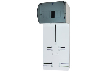 Панель ПУ для трехфазного счетчика с боксом 1-9 модулей TDM