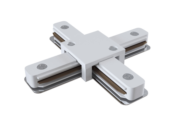 Коннектор X-образный Пластик Белый TRA001CX-11W Technical