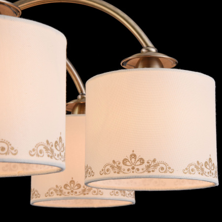 Потолочный светильник 6*E14 40Вт Латунь IP20 Ksenia FR2539CL-06BS Freya