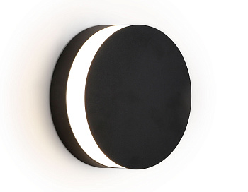 Светильник уличный светодиодный настенный ST4544 BK черный LED 4200K 11W IP54 D155*54 Ambrella Light