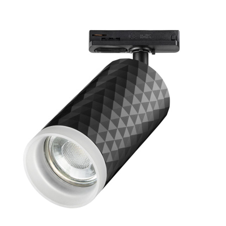 Св-к трековый однофазный двухжильный IP20 GU10 9W 220V BRILL черный NOVOTECH