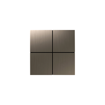 Donel Сенсорный кнопочный модуль KNX, 4/8 группы, бронза. Серия устройств: DKNX