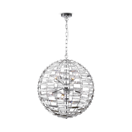 Подвесной светильник 8*E14 40Вт Хром IP20 Palla MOD092PL-08CH Maytoni