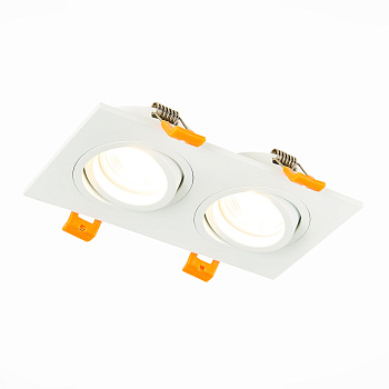 Светильник встраиваемый Белый GU10 2*50Вт IP20 L170xW92xH27 220В Без ламп ST251.508.02 ST LUCE