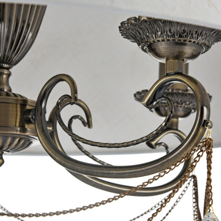 Люстра 5*E14 40Вт Бронза IP20 Brossard FR2904-PL-05C-BZ Freya