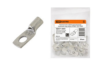 Наконечник кабельный медный луженый под пайку НПМЛ 10-6 TDM