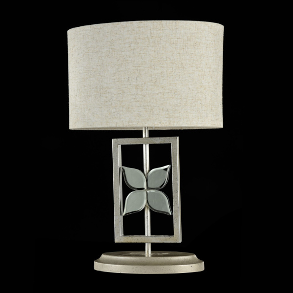 Настольная лампа 1*E27 60Вт Никель IP20 Montana H351-TL-01-N Maytoni