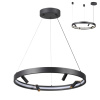 Подвесной св-к с ПДУ IP20 LED 45W+25W 1952Лм 3000-6000K металл/черн с золотом FONDA ODEON LIGHT