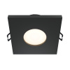 Встраиваемый светильник 1*GU10 50Вт Черный IP65 Downlight DL083-01-GU10-SQ-B Technical Maytoni