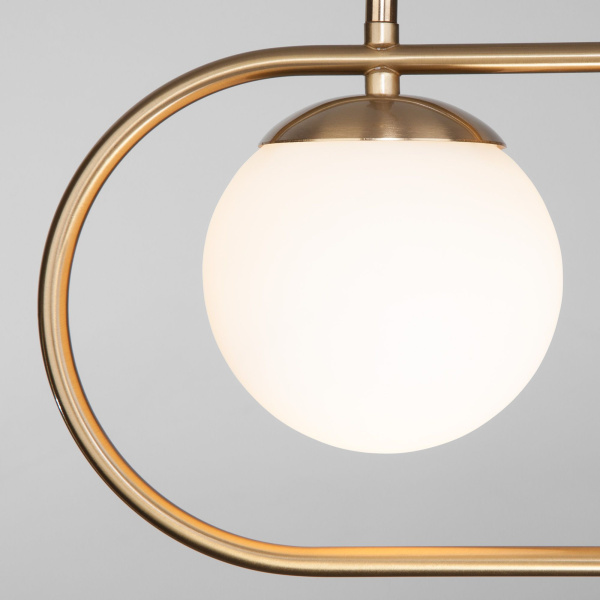 Подвесной светильник с плафонами 4*E27 60Вт золотой IP20 Ringo (50089/4 золото) Eurosvet