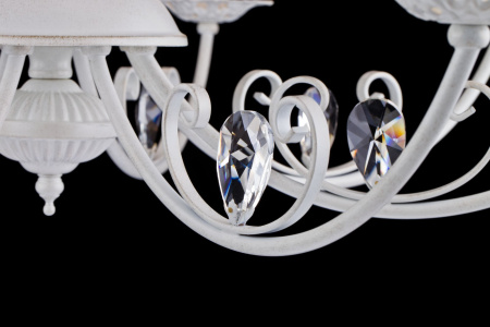 Люстра 8*E14 40Вт Белый IP20 Bianchi FR2307-PL-08-WG Freya