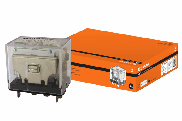 Реле РЭК77/3 с инд. 10А 12В DC TDM