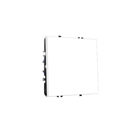 Выключатель с самовозвратом встраиваемый Voltum S70 одноклавишный 10А, (белый матовый)