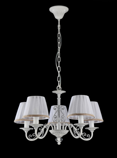 Люстра 5*E14 40Вт Белый IP20 Sunrise FR2290PL-05W Freya