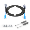 Светильник потолочный 12W 230V GX53 черный HL369 Feron 