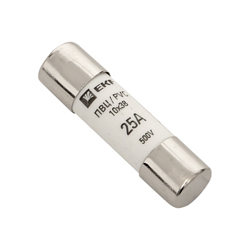 Плавкая вставка цилиндрическая ПВЦ (10х38) 25А PROxima EKF