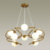 Люстра G9 8*40W SLOTA золотой/белый ODEON LIGHT