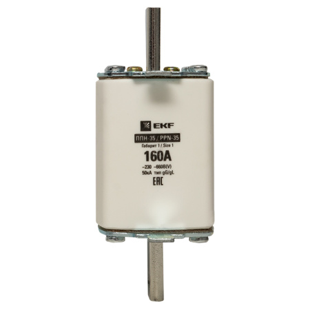 Плавкая вставка ППН-35 250/160А габарит 1 PROxima EKF