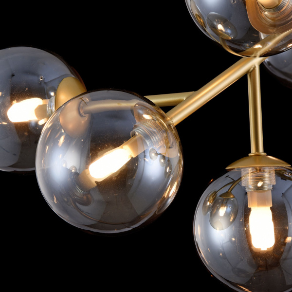 Потолочный светильник 12*G9 28Вт Золото IP20 Dallas MOD545PL-12G Maytoni