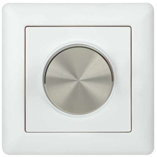 Диммер поворотный DALI (1 адрес) пластик белый IEK