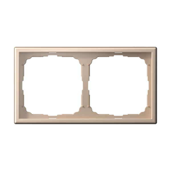 ARTGALLERY 2-постовая РАМКА, универсальная, ПЕСОЧНЫЙ Systeme Electric
