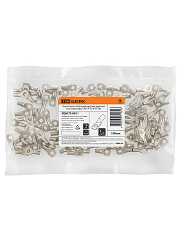 Наконечник кабельный медный луженый под опрессовку ТМЛ-Р 10-8-5 TDM