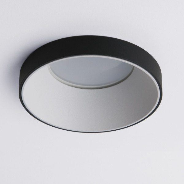 Встраиваемый точечный светильник GU10 белый, черный IP20 (a053339) Elektrostandard