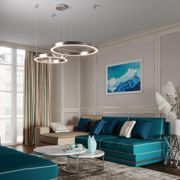 Дополнительная чаша на 2 св-ка (4244/25L,4244/35L,4244/45L) матовый никель BRIZZI ODEON LIGHT