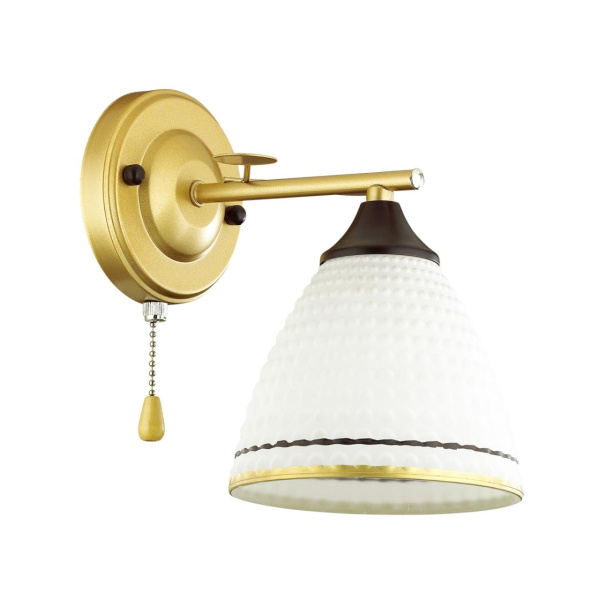 Бра E27 60W 220V BECKY матовое золото,черный,белый LUMION