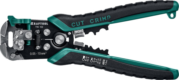 Стриппер автоматический многофункциональный TK-10 , 0.05 - 10 мм2, KRAFTOOL