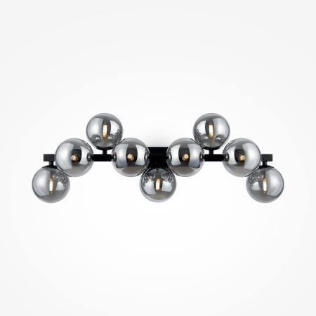 Настенный светильник (бра) 9*G9 28Вт Черный IP20 Dallas MOD547WL-09B Maytoni