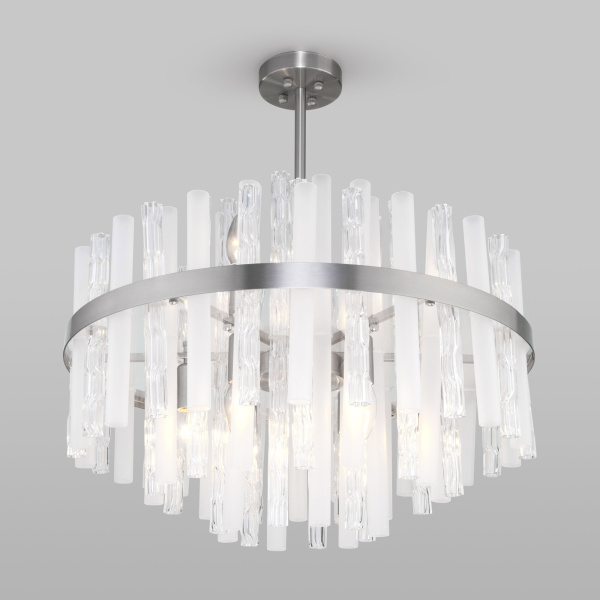 Потолочная люстра умный дом 9*E14 60Вт никель IP20 Hollis (367/9 Smart никель) Bogate's