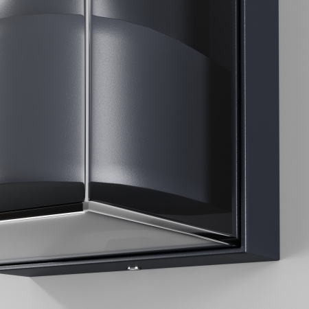 Настенный светильник (бра) 15Вт Графит IP65 Conf O450WL-01GF Outdoor Maytoni