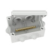 Коробка уравнивания потенциалов, 10 зажимов, 6 вводов д.25мм, 120х80х50мм, IP55 DKC