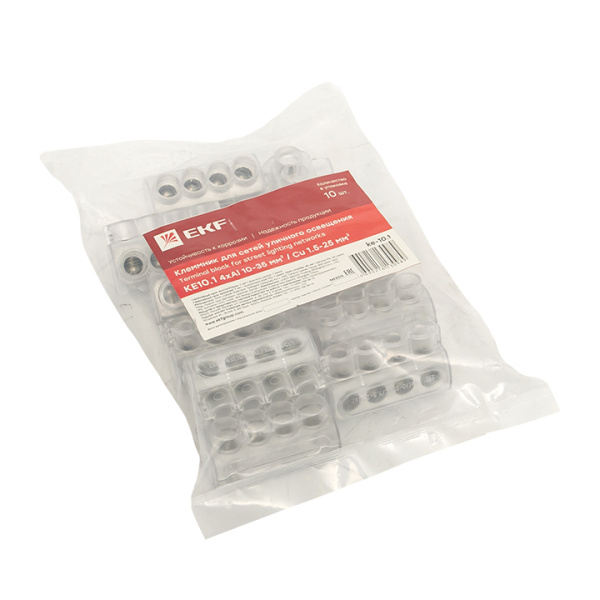 Клеммник для сетей уличного освещения KE10,1 Al 4x10-35 мм / Cu 1,5-25 мм PROxima EKF