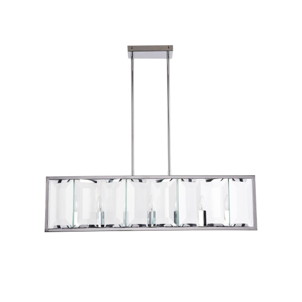 Подвесной светильник 7*E14 40Вт Хром IP20 Cerezo MOD202PL-07N Maytoni