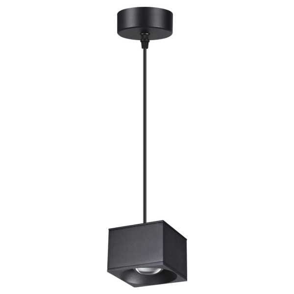 Св-к накл.св/д,провод 2м IP20 LED 4000К 12W 220V PATERA черный B NOVOTECH