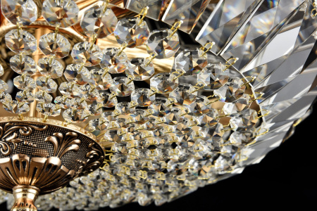 Люстра 6*E14 60Вт Золото Антик IP22 Tiara DIA500-CL-40-06-G Maytoni