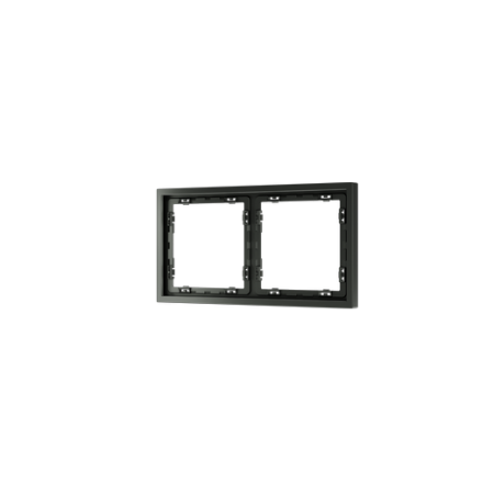 Рамка пластиковая Voltum S70 на 2 поста, (титан)